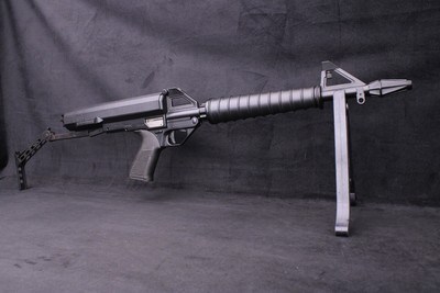 1987 Calico M100 Carbine .22 LR 100-Round Helical Magazine Folding Stock - Image 5 of 25