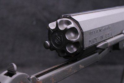 1987 Calico M100 Carbine .22 LR 100-Round Helical Magazine Folding Stock - Image 15 of 25