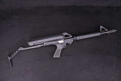 1987 Calico M100 Carbine .22 LR 100-Round Helical Magazine Folding Stock - Image 3 of 25