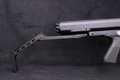 1987 Calico M100 Carbine .22 LR 100-Round Helical Magazine Folding Stock - Image 6 of 25