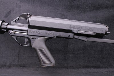 1987 Calico M100 Carbine .22 LR 100-Round Helical Magazine Folding Stock - Image 19 of 25