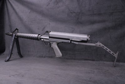 1987 Calico M100 Carbine .22 LR 100-Round Helical Magazine Folding Stock - Image 17 of 25