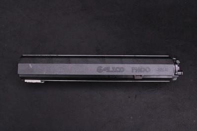 1987 Calico M100 Carbine .22 LR 100-Round Helical Magazine Folding Stock - Image 25 of 25