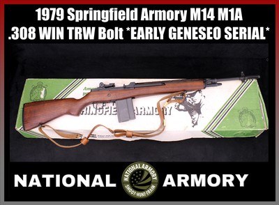 1979 Springfield Armory M14 M1A .308 Low Serial TRW Bolt Original Green Box *COLLECTOR GRADE* - Image 1 of 25