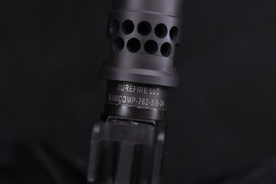 Springfield M1A Tanker .308 WIN Schuster Gas Plug SureFire WarComp Sadlak Scope Mount - Image 13 of 25