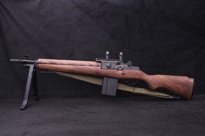 Springfield M1A Tanker .308 WIN Schuster Gas Plug SureFire WarComp Sadlak Scope Mount - Image 24 of 25
