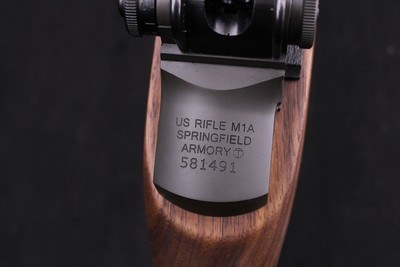 Springfield M1A Tanker .308 WIN Schuster Gas Plug SureFire WarComp Sadlak Scope Mount - Image 17 of 25
