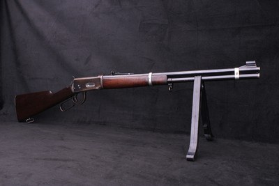 1948 Winchester Model 94 Flat Band .30 WCF Pre-64 *Ultra Rare Chrome Bands* - Image 5 of 25