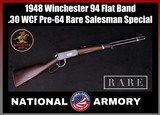 1948 Winchester Model 94 Flat Band .30 WCF Pre-64 *Ultra Rare Chrome Bands* - Image 1 of 25