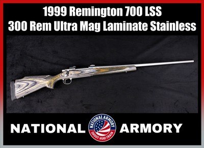 1999 Remington Model 700 LSS .300 Rem Ultra Mag 26