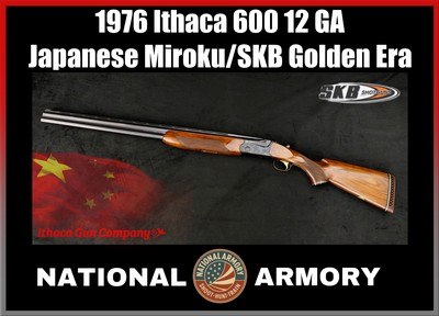 1976 Japanese Ithaca 600 12 GA 30