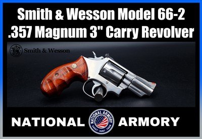 1982 Smith & Wesson Model 66-2 .357 Magnum 3