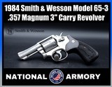 1984 Smith & Wesson Model 65-3 .357 Mag 3