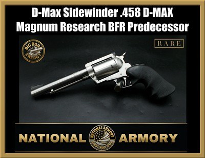 D-Max Sidewinder .458 D-MAX 6.5