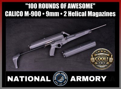 1990 Calico M900 9mm 16