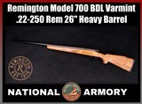 2003 Remington Model 700 BDL Varmint .22-250 Rem 26