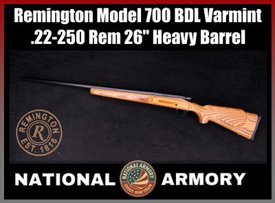 2003 Remington Model 700 BDL Varmint .22-250 Rem 26