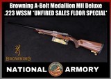 Browning A-Bolt Medallion MII Deluxe .223 WSSM 22