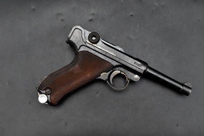 WWI 1914 DWM P.08 Luger 9mm German Empire Imperial Proofed P08 - Image 7 of 25