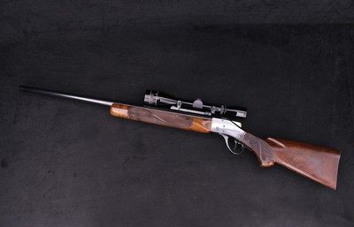 Sharps Borchardt Custom Falling Block .219 Zipper Ackley Improved Leupold 3-9x - Image 2 of 25