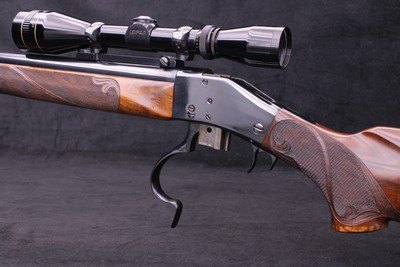 Sharps Borchardt Custom Falling Block .219 Zipper Ackley Improved Leupold 3-9x - Image 23 of 25