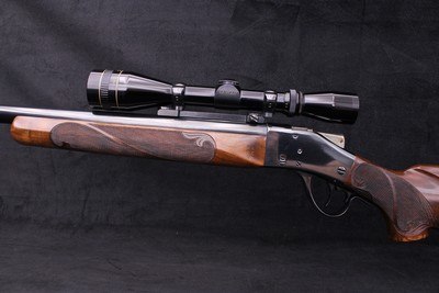 Sharps Borchardt Custom Falling Block .219 Zipper Ackley Improved Leupold 3-9x - Image 18 of 25