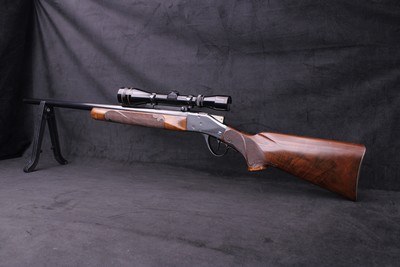 Sharps Borchardt Custom Falling Block .219 Zipper Ackley Improved Leupold 3-9x - Image 16 of 25