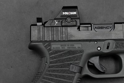 Glock 26 Gen3 Custom 9mm Agency Arms 3.43