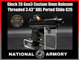 Glock 26 Gen3 Custom 9mm Agency Arms 3.43