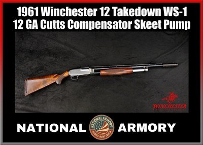 1961 Winchester Model 12 Takedown WS-1 12 GA 26.75