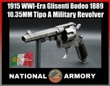 1915 Glisenti Bodeo 1889 10.35MM Folding Trigger Pre-WWI Italian Tipo A Military Revolver - Image 1 of 20