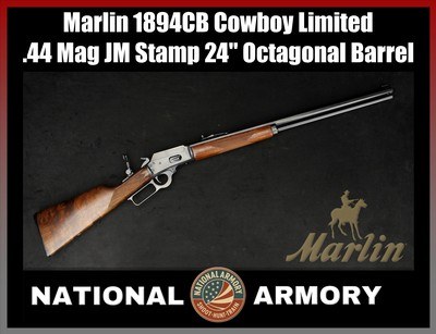 2002 Marlin 1894CB Cowboy Limited .44 Mag .44 Special JM Stamp 24