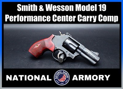2018 Smith & Wesson Model 19 Performance Center Carry Comp .357 Mag 3