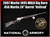 2007 Marlin 1895 MXLR .450 Marlin Big Bore 24