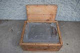 WWI Era Remington UMC .43 Spanish Black Powder 1000 Rd Factory Ammo Crate - Image 2 of 4