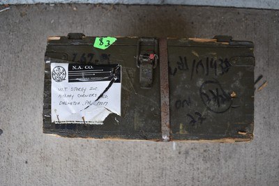 Cold War Era Czech 7.62 Tokarev Sealed Wooden Ammo Crate 1600 Rounds - Image 6 of 6