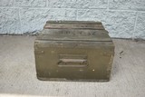 Cold War Era Czech 7.62 Tokarev Sealed Wooden Ammo Crate 1600 Rounds - Image 2 of 6
