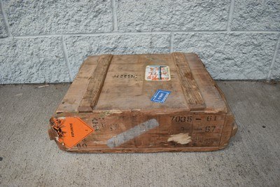 1961 Chinese PLA 7.62x54R Ammo 880 Rounds Original Sealed Military Crate - Image 2 of 8