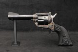 1975 Colt New Frontier .22LR Flat Top Single Action Revolver 4 3/8
