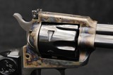 1975 Colt New Frontier .22LR Flat Top Single Action Revolver 4 3/8