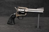1975 Colt New Frontier .22LR Flat Top Single Action Revolver 4 3/8