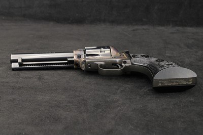 1975 Colt New Frontier .22LR Flat Top Single Action Revolver 4 3/8