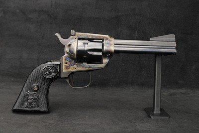 1975 Colt New Frontier .22LR Flat Top Single Action Revolver 4 3/8