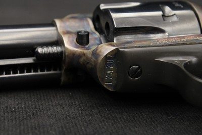 1975 Colt New Frontier .22LR Flat Top Single Action Revolver 4 3/8