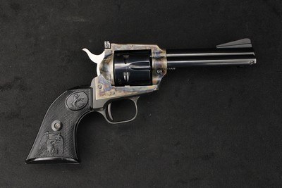 1975 Colt New Frontier .22LR Flat Top Single Action Revolver 4 3/8