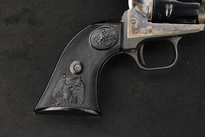 1975 Colt New Frontier .22LR Flat Top Single Action Revolver 4 3/8