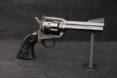 1975 Colt New Frontier .22LR Flat Top Single Action Revolver 4 3/8