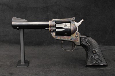 1975 Colt New Frontier .22LR Flat Top Single Action Revolver 4 3/8
