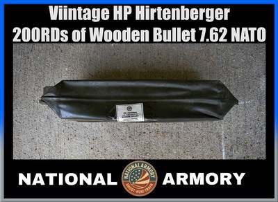 HP Hirtenberger 200RDs Wooden Bullet 7.62 NATO Sealed Military Battle Pack - Image 1 of 7