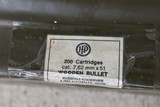 HP Hirtenberger 200RDs Wooden Bullet 7.62 NATO Sealed Military Battle Pack - Image 7 of 7